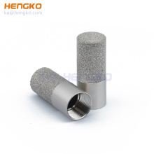 Resistant High Strength and High Temperature Micorns Porous Sintered Metal sensor housing Filter